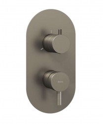 RAVAK - Espirit Batéria pod omietku, pre 3 spotrebiče, kartáčovaný grafit (X070320)