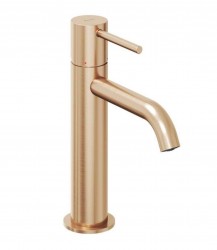 RAVAK - Espirit Umývadlová batéria, kefované ružové zlato (X070347)