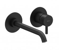 RAVAK - Espirit Umývadlová batéria pod omietku, 2-otvorová inštalácia, matná čierna (X070278)