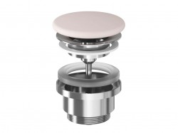 RAVAK - Flat Neuzatvárateľná výpusť, Alabaster Pink (X03072)