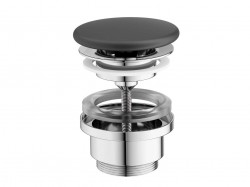 RAVAK - Flat Neuzatvárateľná výpusť, antracit (X01921)