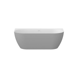 RAVAK - Freedom Wall Tec Vaňa 170x87 cm, Smoke Grey/biela (CE31500000)