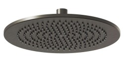 RAVAK - Hlavová sprcha, priemer 25 cm, kefovaný grafit (X07P699)