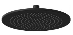 RAVAK - Hlavová sprcha, priemer 25 cm, matná čierna (X07P675)