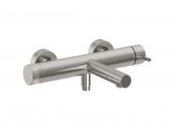 RAVAK - Nox Vaňová batéria, kefovaná nerezová (X070646)