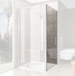 RAVAK - Pivot Sprchová stena PPS-80, 77-80 cm, lesklý hliník/číre sklo (90G40C00Z1)