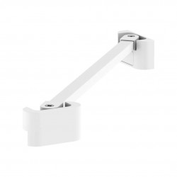 RAVAK - Příslušenství Držiak vaňovej zásteny VSK2 Rosa, biela (B110000002)