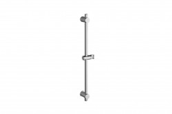 RAVAK - Příslušenství Tyč 975.00 s posuvným držiakom sprchy a so stenovým vývodom, 90 cm, chróm (X07P366)