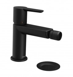 RAVAK - Puri Bidetová batéria s výpusťou Click-Clack, matná čierna (X070189)