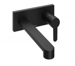 RAVAK - Puri Umývadlová batéria pod omietku, s telesom, matná čierna (X070184)