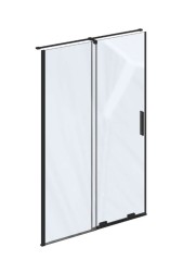 RAVAK - Roll Sprchové dvere, 98-100 cm, čierna/číre sklo (X08VA0300Z1)