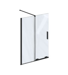 RAVAK - Roll Vaňová zástena 100x150 cm, čierna/číre sklo (X786A0300Z1)