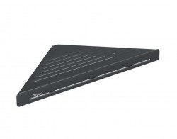 RAVAK - Slim Polička rohová, čierna/čierna (X07P650)