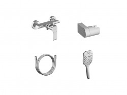 RAVAK - Sprchová batéria s príslušenstvom, chróm (X07S115)