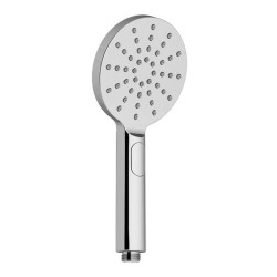 RAVAK - Sprchová hlavica Flat 956.00, 12 cm, 3 prúdy, chróm (X07P233)