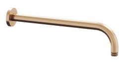 RAVAK - Sprchové rameno, 35 cm, kefované ružové zlato (X07P712)