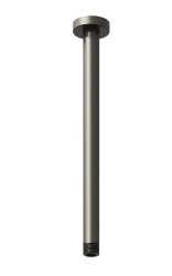 RAVAK - Sprchové rameno stropné, 30 cm, kefovaný grafit (X07P701)