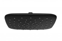 RAVAK - Sprchy Hlavová sprcha, 25x25 cm, matná čierna (X07P570)
