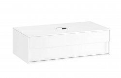 RAVAK - Step Umývadlová skrinka SD, 100x54x31 cm, 1 zásuvka, biela/biela (X000001429)