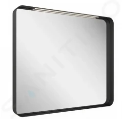 RAVAK - Strip Zrkadlo s LED osvetlením, 506x706 mm, čierna (X000001569)