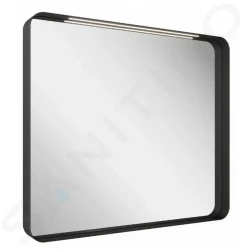 RAVAK - Strip Zrkadlo s LED osvetlením, 606x706 mm, čierna (X000001570)