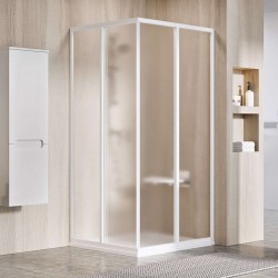 RAVAK - Supernova Sprchové dvere SRV2-100 S, 97-99 cm, biela/sklo Grape (14VA01O2ZG)