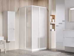 RAVAK - Supernova Sprchový kút 80x80 cm, biela/Pearl (14V401O211S)