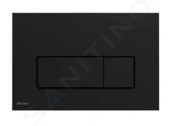RAVAK - Uni Slim Ovládacie tlačidlo splachovania, matná čierna (X01744)