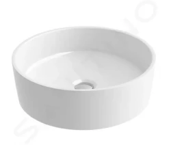 RAVAK - UNI Umývadlo na dosku, priemer 400 mm, biela (XJX01140001)