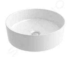 RAVAK - UNI Umývadlo Slim na dosku, priemer 400 mm, biela (XJX01140002)