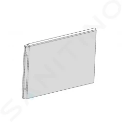 RAVAK - Vanové panely Bočný panel k vani Chrome 70, biely (CZ72110A00)