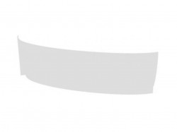 RAVAK - Vanové panely Čelný panel A 160 L k vani Rosa II, 1600 mm, pravý, biela (CZL1200AN0)