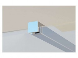 RAVAK - Walk-In W-set 80 Wall/Corner – vzpera, chróm (GWD01000A093)