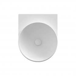 RAVAK - Yard Umývadielko, 41x50 cm, bez prepadu, bez otvoru na batériu, matná biela (XJX0E040000)