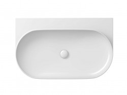 RAVAK - Yard Umývadlo 81x50 cm, bez prepadu, bez otvoru na batériu, biela (XJX01080000)