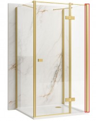 REA - Adaptér pre nástenné kabíny U-ATLAS brúsené zlato (REA-K7560)