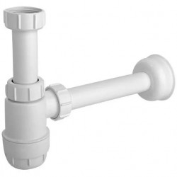 REA - Bidetový sifón HC2 - biely, nízky (MCA-000006)