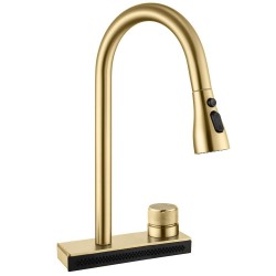 REA - Drezová batéria CONOR zlatá kartáčovaná (REA-B6312)