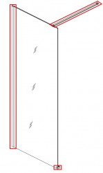 REA - FLEXI montážní sada Broušené zlato 2/2 (REA-K9954)