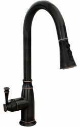 REA - Kuchynská batéria Deco Old čierna (REA-B0182)