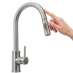 REA - Kuchynská batéria Fresh Touch Brush Nickel (REA-B6735)