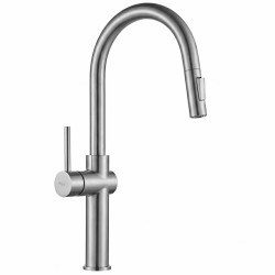 REA - Kuchynská batéria Fresh vysoká BRUSH NICKEL (REA-B6330)