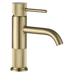 REA - Kúpeľňová batéria Lungo Stripe Brush Gold Low (REA-B8050)