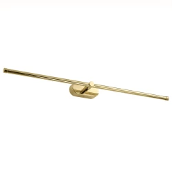 REA - Kúpeľňové nástenné LED svietidlo APP1891-1W 80 cm GOLD (OSW-66046)