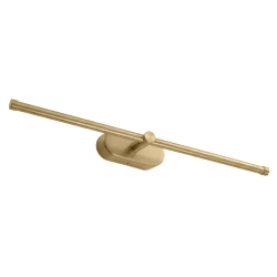 REA - Kúpeľňové nástenné LED svietidlo APP1893-1W 60 cm BRUSH GOLD (OSW-66048)