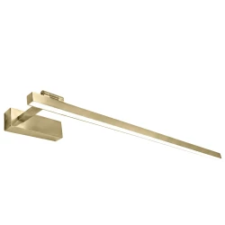 REA - Kúpeľňové nástenné LED svietidlo SWE033-1W 80cm BRUSH GOLD (OSW-20132)