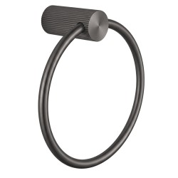 REA - Kúpeľňový vešiak Ring 64106 SOLO Titan (REA-07884)