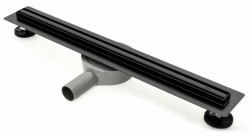 REA - Lineárne odtokový žľab Neo Slim 800 Pro čierny (REA-G8902) 2. jakost