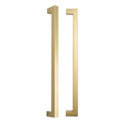 REA - Madlo do sprchových dverí 01 Brushed Gold (REA-03701)