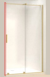 REA - Magnetická lišta MONTANA brúsená zlatá brúsená zlatá (REA-K6388)